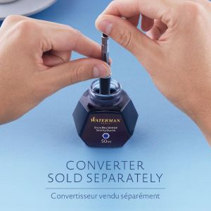 Waterman vulpeninkt 50 ml, blauw (Mysterious)