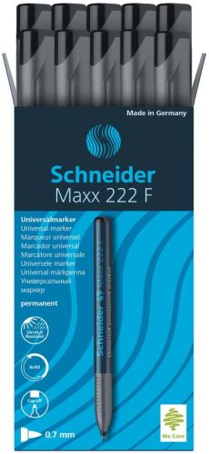 Schneider permanent marker Maxx 222 zwart