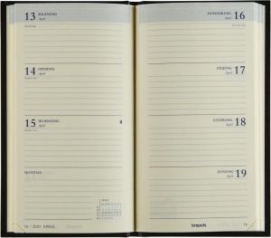 Brepols agenda Interplan Lima, bleu 2026