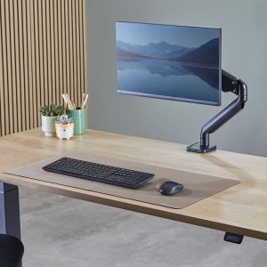 Fellowes Breyta bureauonderlegger en muismat, ft 80 x 40 cm, zand