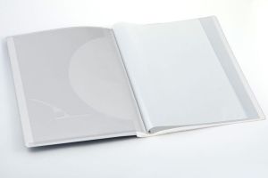 Europel showalbum Opus Frontview, ft A4, PP, 20 tassen, wit