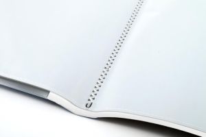 Europel showalbum Opus Frontview, ft A4, PP, 20 tassen, wit