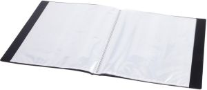 Europel showalbum Opus Frontview, ft A4, PP, 30 tassen, antraciet