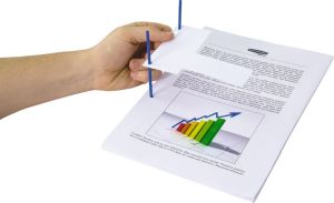 Bankers Box archiefbinder D-Clip blauw, doos van 100 stuks