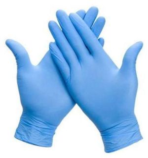 Gants en nitril, extra large, bleu, paqu