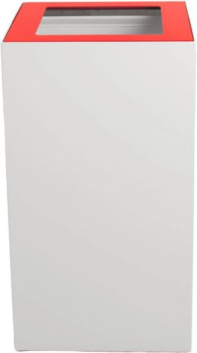 V-Part couvercle pour poubelle modulaire 85 l et 90 l, rouge