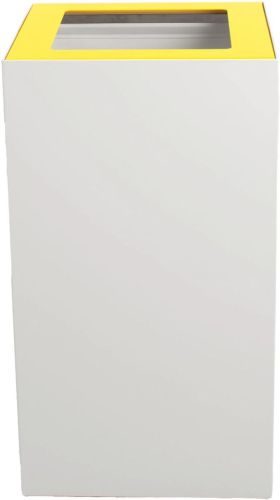 V-Part top voor modulaire afvalbak 85 l en 90 l, geel