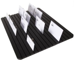 Europel badge uitdeelplateau met 15 sleuven