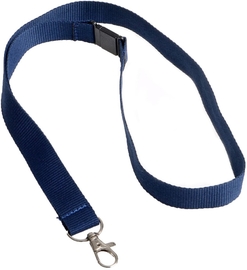 Europel cordon pour porte-badge, bleu, paquet de 10 pi&egrave;ces