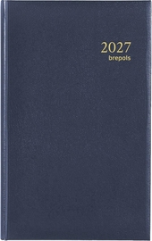 Brepols agenda Brefix Lima 6 langues, bleu, 2027