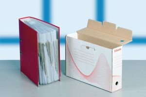 Esselte archiefdoos Boxy rug van 8 cm
