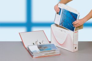 Esselte archiefdoos Boxy rug van 8 cm