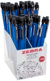 ZEBRA MP vulpotlood, 0,5 mm, HB, blauw, met display geleverd
