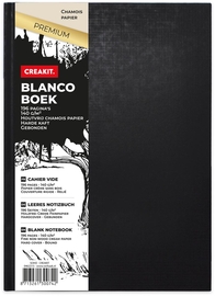 Creakit schrift Premium, ft A5, chamois papier van 140 g, 98 vel, blanco