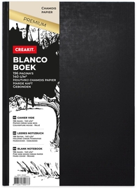 Creakit schrift Premium, ft A4, chamois papier  van 140 g, 98 vel, blanco