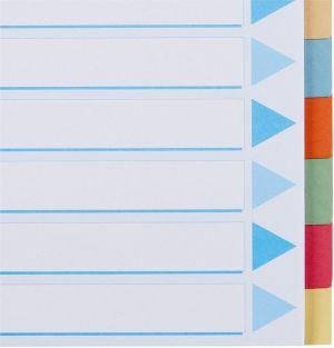 Esselte tabbladen 12 tabs, karton van 275 g/m&sup2;