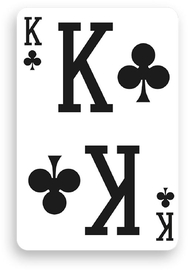 SOHO Premium Optivision speelkaarten, set van 2 stuks, rood en blauw