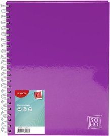 SOHO Trend spiraalschrift, A4, 192 vel, blanco