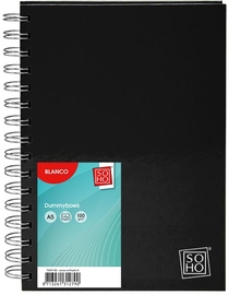 SOHO Trend spiraalschrift, A5, 192 vel, blanco