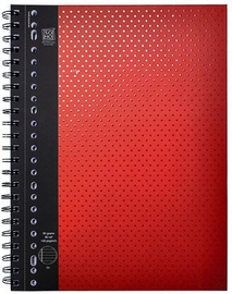 SOHO College collegeblok, A4, 80 vel, met kantlijn, gelijnd