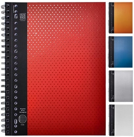 SOHO College collegeblok, A4, 80 vel, met kantlijn, geruit 5 mm