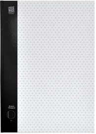 SOHO College blokschrift, A4, harde kaft, 80 vel, met kantlijn, gelijnd