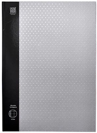 SOHO College blokschrift, A4, harde kaft, 80 vel, met kantlijn, geruit 10 mm