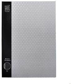 SOHO College schrift, A5, harde kaft, 80 vel, met kantlijn, gelijnd