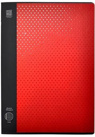 SOHO College blokschrift, A4, harde kaft, 50 vel, met kantlijn, geruit 5 mm