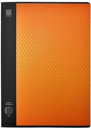 SOHO College blokschrift, A4, harde kaft, 50 vel, met kantlijn, geruit 5 mm