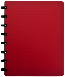 SOHO Trend schrift met ringen, A5, 80 vel, met kantlijn, geruit, geassorteerde kleuren