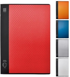 SOHO College blokschrift, A4, harde kaft, 50 vel, met kantlijn, geruit 10 mm