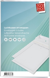 SOHO luchtkussenenveloppen, 120 x 210 mm (B), stripsluiting, pak van 3 stuks