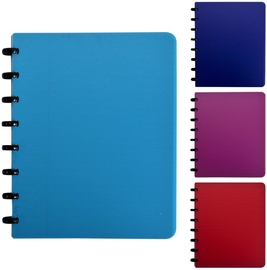 SOHO Trend schrift met ringen, A5, 80 vel, met kantlijn, commercieel geruit, geassorteerde kleuren