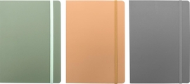 SOHO notitieboek, Soft Cover Nature, A5, gebonden met elatieksluiting