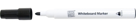 SOHO whiteboardmarker, 1,5 - 3 mm, ronde punt, set van 3 stuks met magnetische wisser