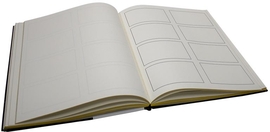 SOHO receptiealbum, ft 25 x 20 cm, zwart