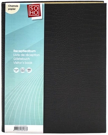 SOHO receptiealbum, ft 25 x 20 cm, zwart
