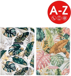 SOHO Tropic adresboek, 9 x 13 cm