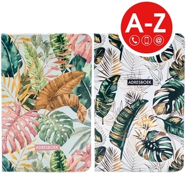 SOHO Tropic adresboek, 11 x 17 cm