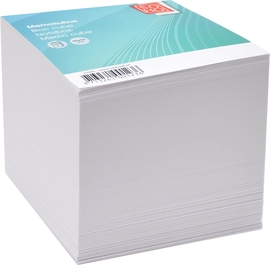 SOHO memokubusvulling, 9 x 9 cm, 700 vel, wit