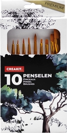 Creakit penselenset Premium, blister van 10 stuks