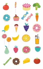 Creakit stickerboek, verschillende voorwerpen en dieren, 100 stickers