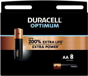 Duracell batterij Optimum AA, blister de
