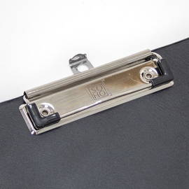 SOHO plaque &agrave; pince, A4, double, noir