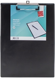 SOHO plaque &agrave; pince, A4, noir