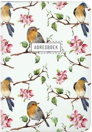 SOHO Birds and garden adresboek, 11 x 17 cm
