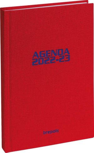 Brepols journal de classe &eacute;tudiant Rainbow, couleurs assorties, 2026-2027