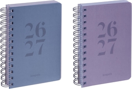 Brepols journal de classe Wire-o, couleurs assorties, 2026-2027