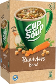 Knorr Cup-a-Soup rundvlees, pak van 21 zakjes